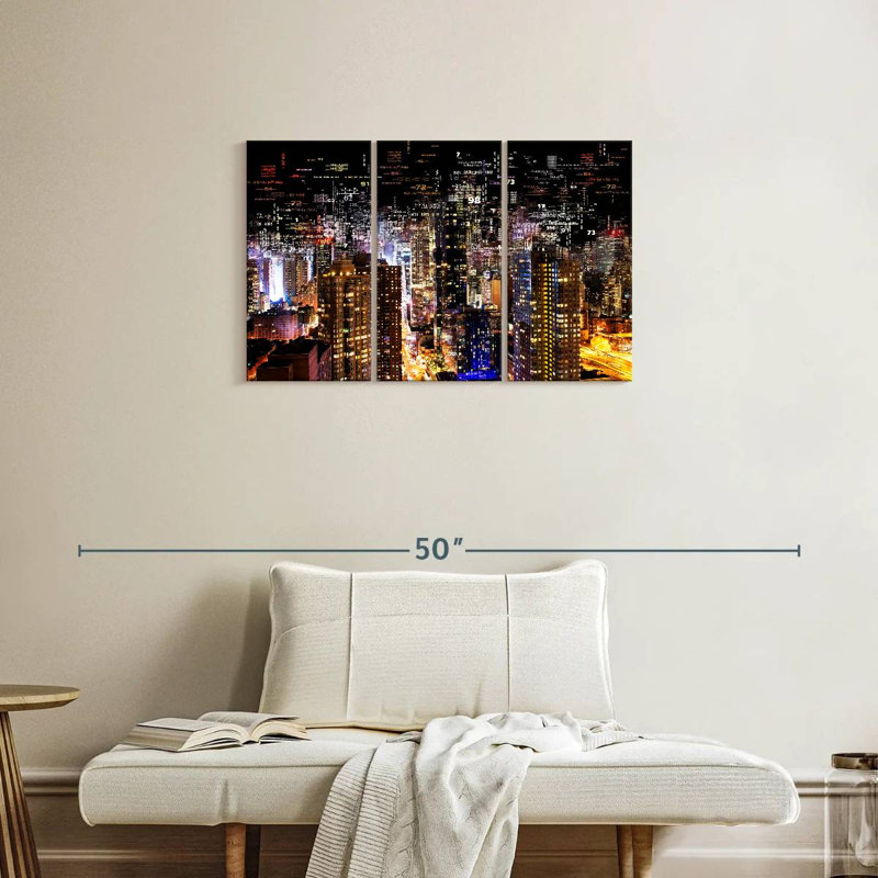 Sebbie Times Square, 20" H x 33" W