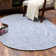 Haynesville Farmhouse Reversible Braided Blue Area Rug
