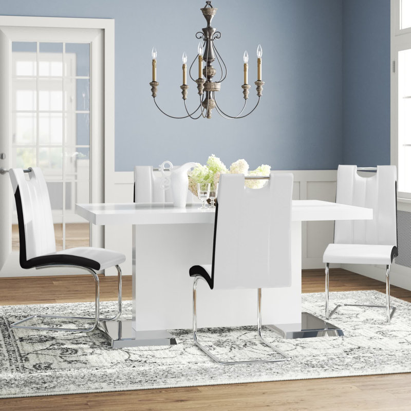 Ensemble repas pour 4 personnes Pettigrew, Blanc
