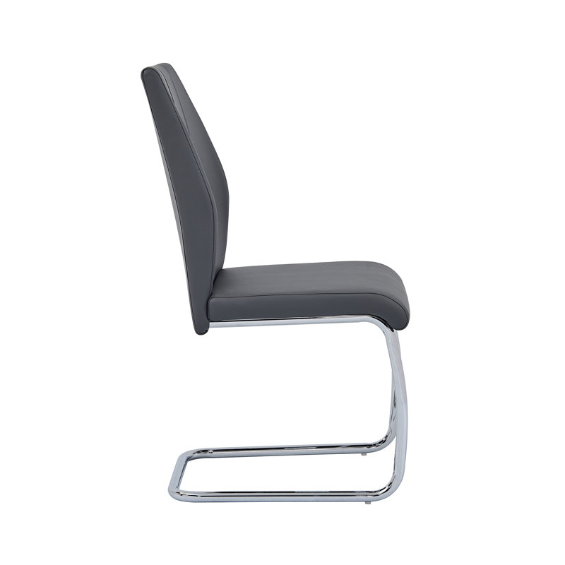 Chaise d'appoint Ajan, Gris