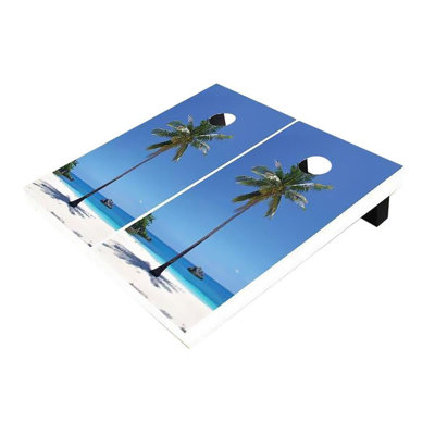 2' X 3' Single Palm Tree Cornhole Boards