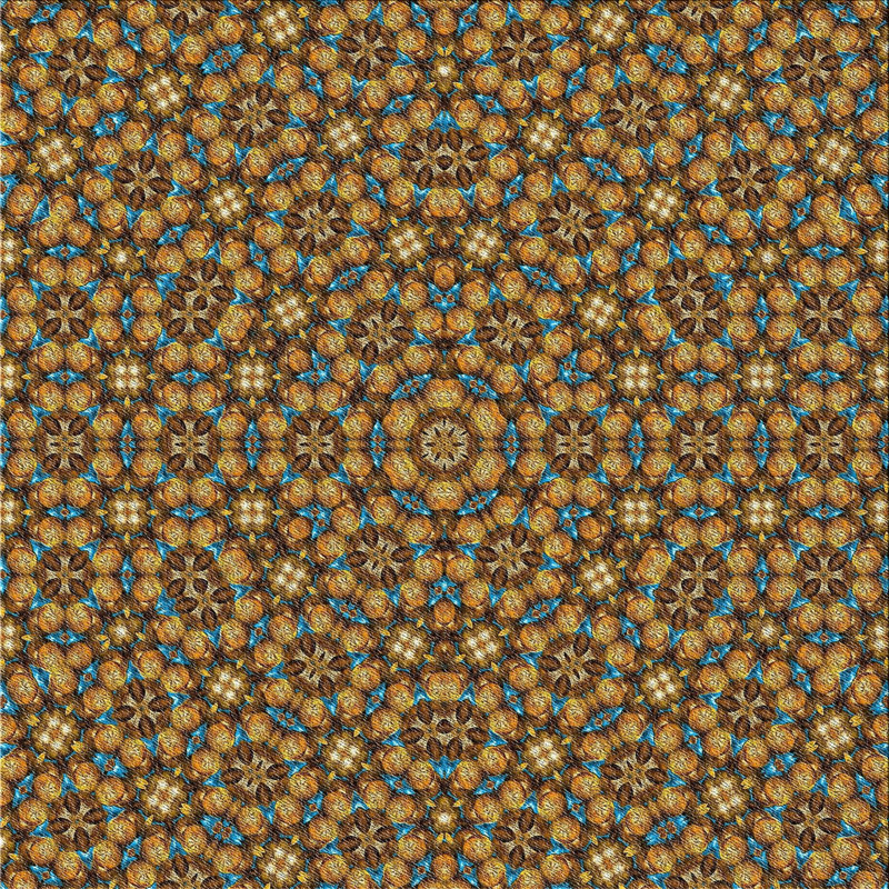 Orange Tapis décoratif, Rectangle 2 pi x 3 pi