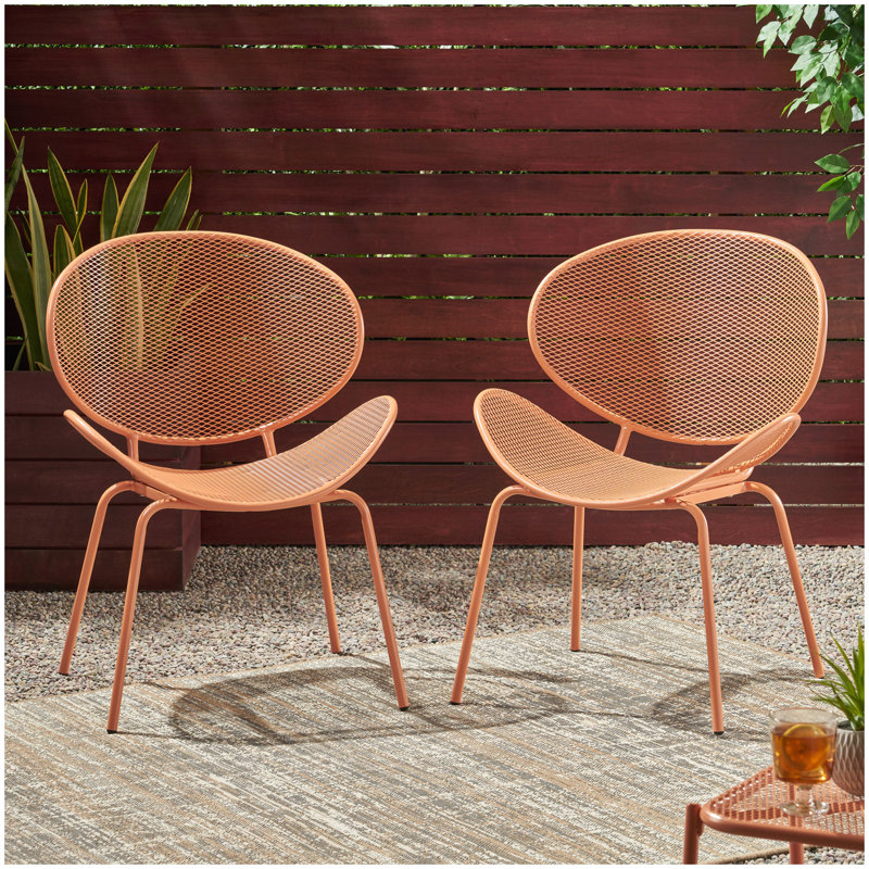 ELBA CHAIR(Set of 2), Orange