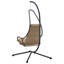  Hanging Egg Chair Folding Anthracite 94 X 107 X 196.5 Cm Steel-1193003530