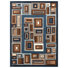Blue/Brown/Cream