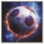 «Electrify Soccer Ball Canvas Sneaker», art mural par Art Remedy-115076312-118433392-118433399