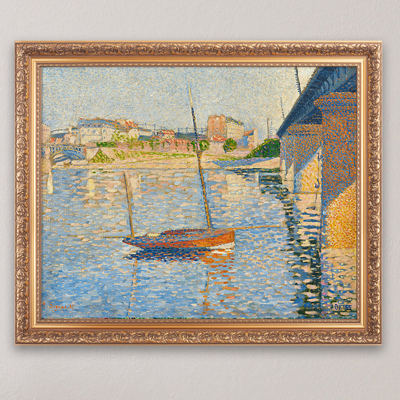Reproduction d'art classique Clipper Estampe numérique, H 18 po x l 22 po