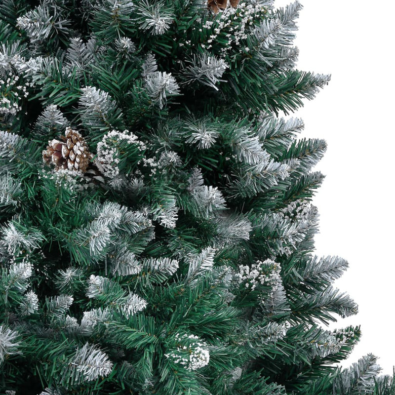 Artificial Christmas Tree with LEDs&Ball Set, 4.92ft H x 3.05ft W x 3.05ft D