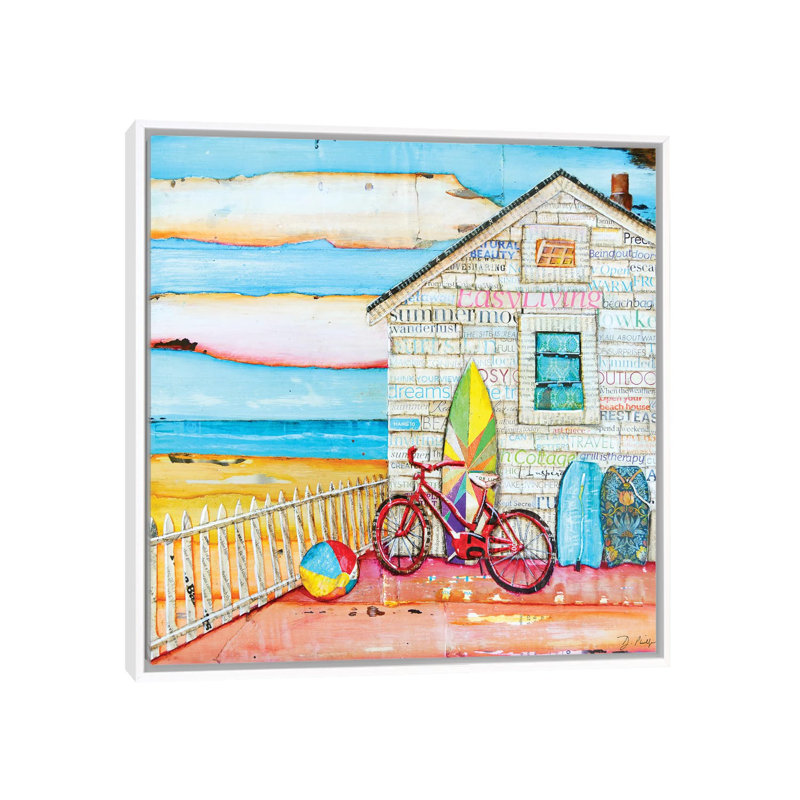 «Ain pas It Fun» par Danny Phillips - impression d'art graphique, Pas de tapis, H 26 po x l 26 po x P 1,5 po