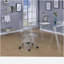 Bibliothèque échelle en acrylique transparent
