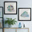 Malecon Shell III - ensemble de 2 reproductions d'art sur toile tendue-580637264-580637231-580637274