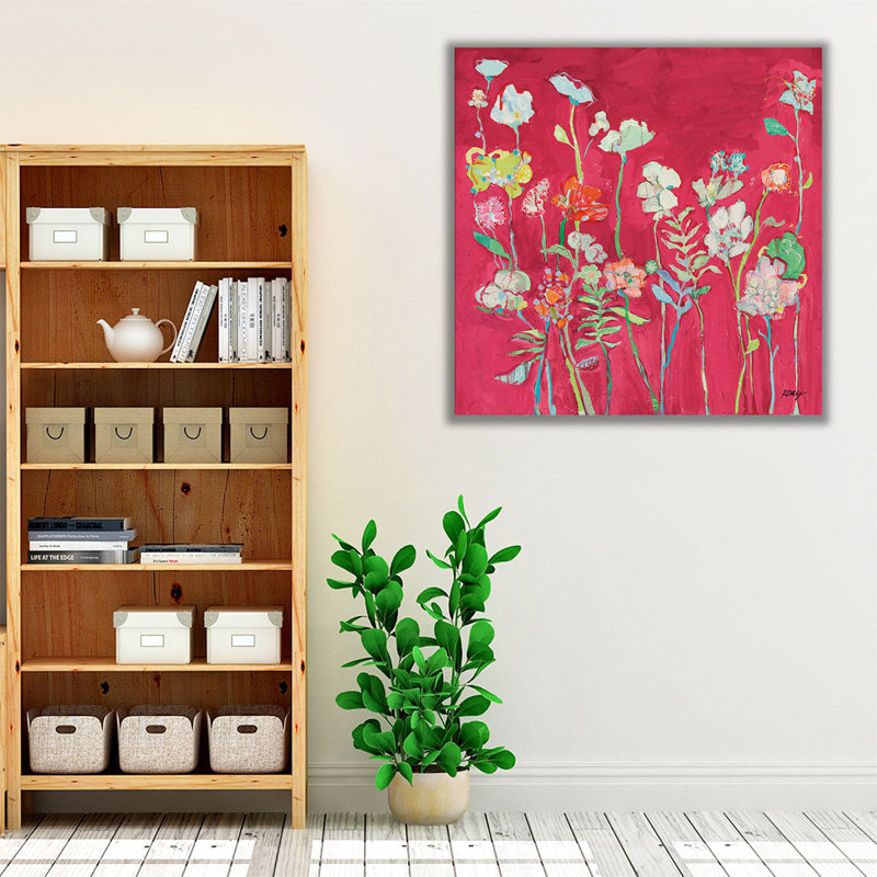 Richness of Flowers - Canvas Print Wall Art, 16" H x 16" W