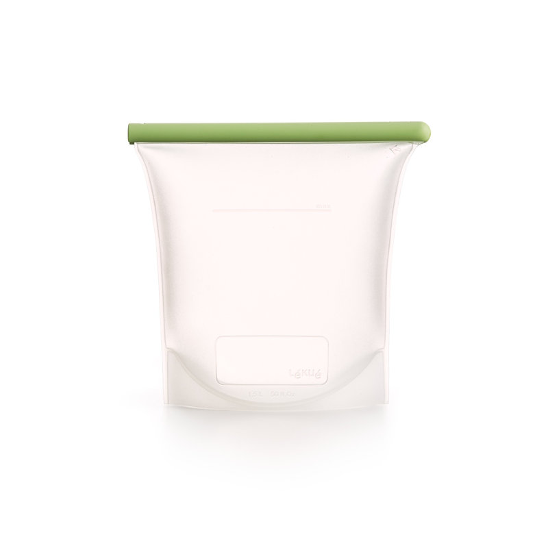 Lékué Reusable Silicone Bags, Set of 3