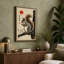 Squirrel in Silence Japandi - Wrapped Canvas-2146032315-2146032450