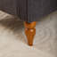 Fauteuil d'appoint rembourré à oreilles avec table d'appoint-2048159169