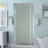 Belmore 66 x 72 Hinged Frameless Shower Door-38033007-38033006