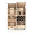 Sinclair 24.75 " L Solid Wood Bar Cabinet