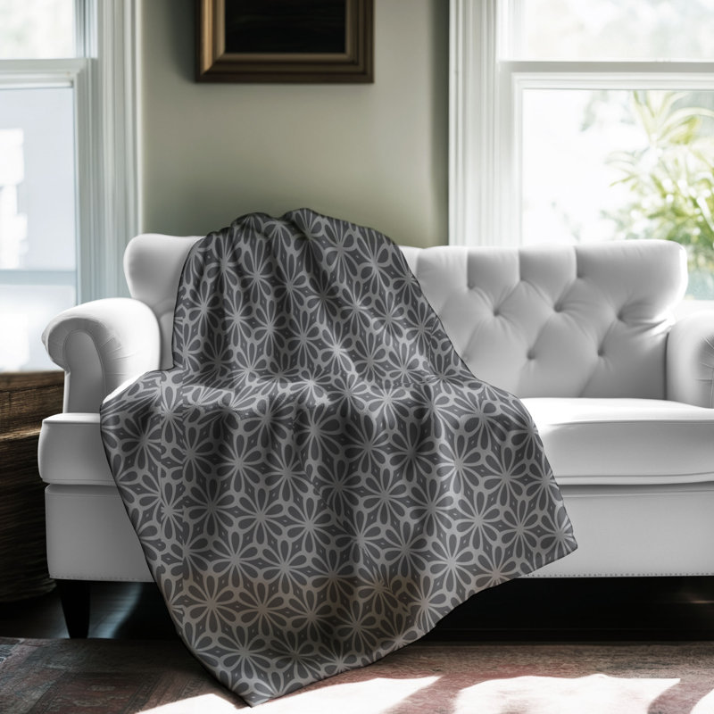 Motif Dapper - couverture Sherpa 1 pièce de qualité supérieure 0073, L 60 po x L 80 po