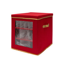 As Is Tidy & Co. 25 3- Drawer Ornament Storage Box 