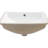Splendid Ceramic Rectangular Undermount Sink - 21"X14", Overflow For Bath Elegant Feel-1886711223
