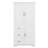 Tall Storage Cabinet, Bathroom Floor Freestanding Storage Cabinet With Doors, Three Drawer, And Adjustable Shelf, Anti-Tipping Device-1325392368