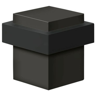 Pare-chocs de sol universel Deltana UFBS138U10B carré en laiton massif huilé 1-3 / 8 po bronze