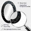 Miroir mural noir en spirale Fractal Sprial-1363743933