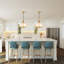 Emsley 3 - Light Dimmable Tiffany Pendant Chandelier