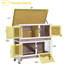 Cage à lapins intérieure à 2 étages avec cage à lapins 36 po Rabbit Hutch-336318525
