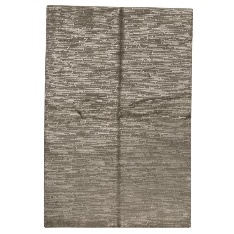 Hand Knotted Area Rug in Caladon