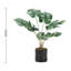 53cm Faux Philodendron Plant in Pot