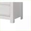 Commodes | Commode blanche moderne 5 tiroirs 31 po Cassini | Blanc | Bois d'ingénierie