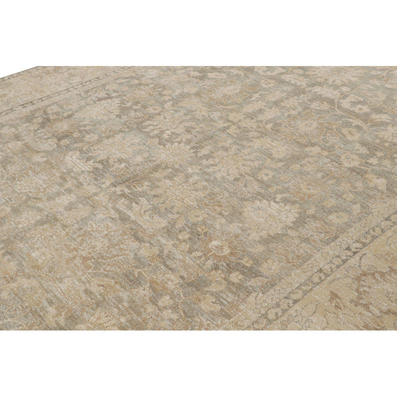 One-of-a-Kind Rectangle 9'11" X 13'11" Hand Knotted Area Rug