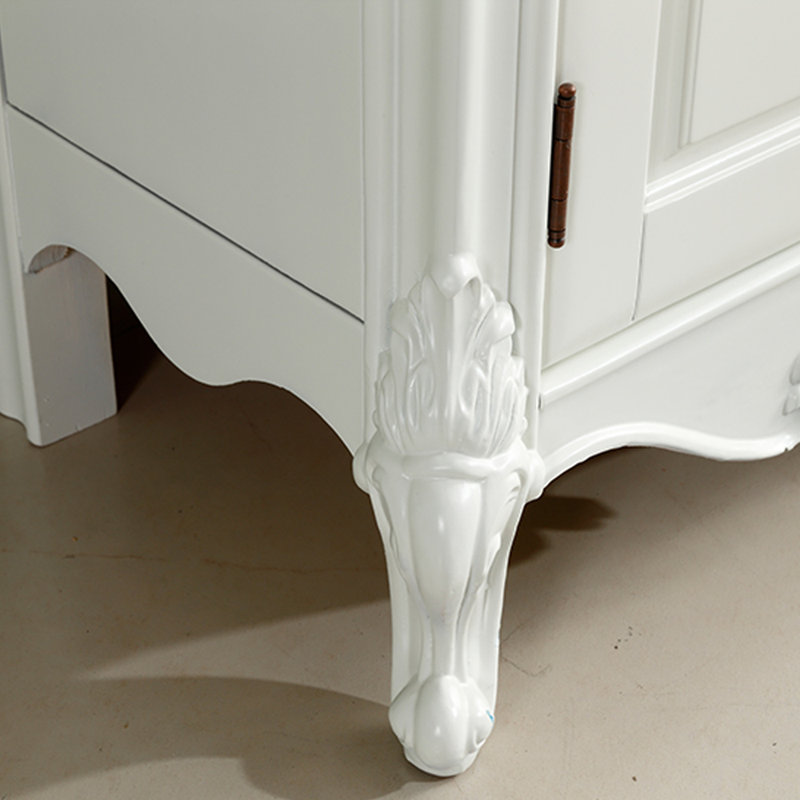 Armoire d'entrée blanche