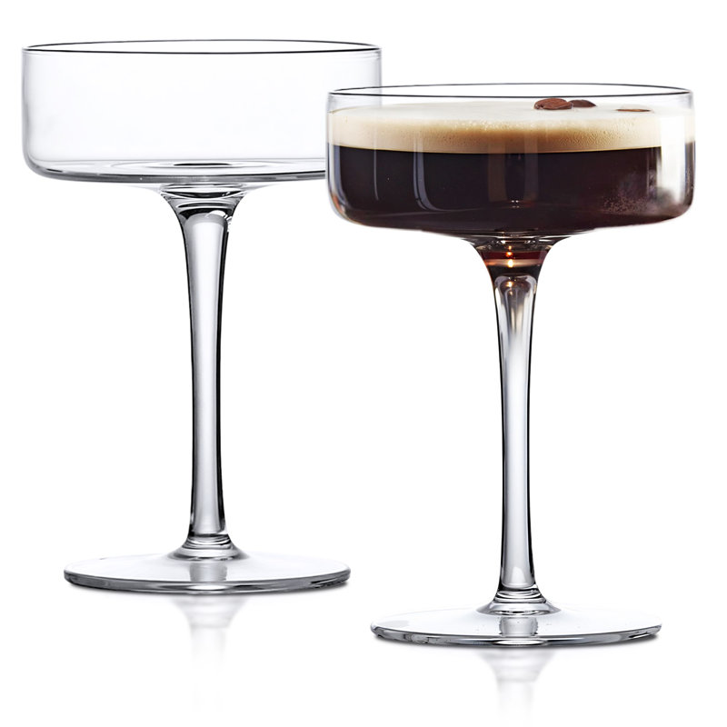 Clear Cocktail Martini Coupe Glass 6.5oz