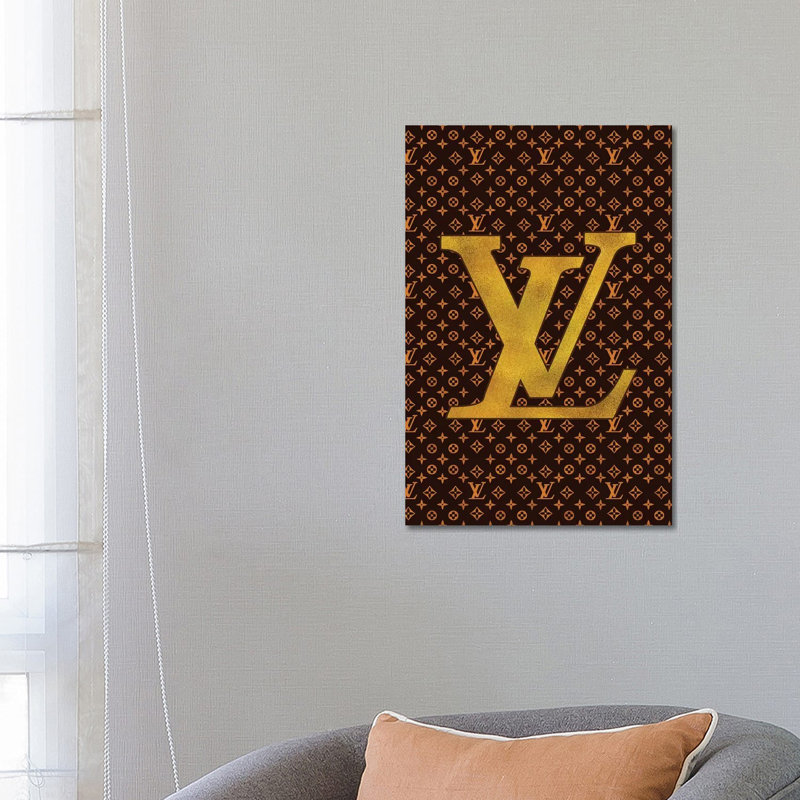 LV Fashion III by Pomaikai Barron - Print on Canvas, No Framed, 30.48 cm H x 45.72 cm W