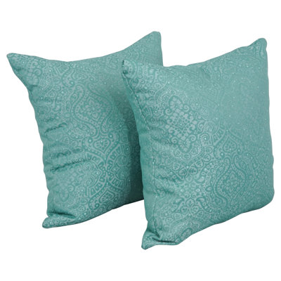 Floral Reversible Throw Pillow