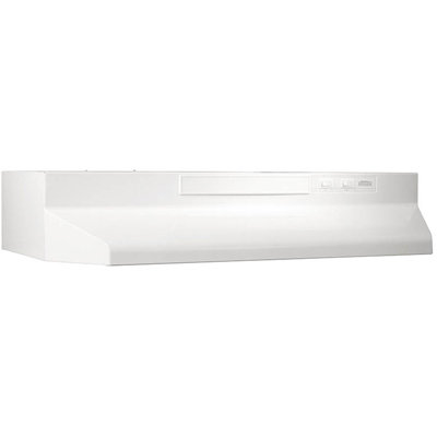 Broan NuTone 42" 190 CFM Convertible Under Cabinet Range Hood with Mesh Filter