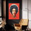 Art mural en verre épique «Flower Power» par Balazs Solti, 24 po x 36 po-117481954