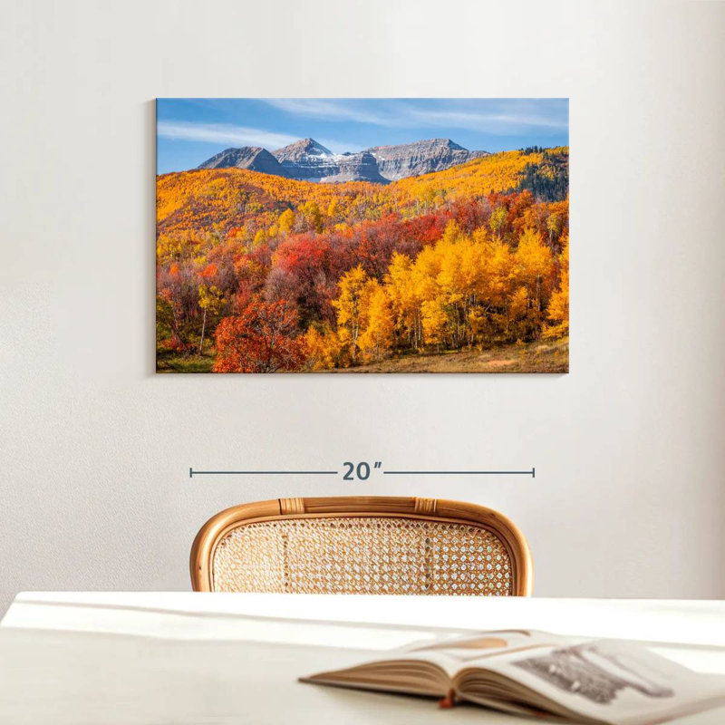 Alvord Park City en automne, H 16 po x l 24 po