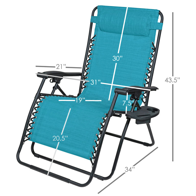 Woodard Outdoor Zero Gravity Folding Camping Chair