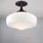 Belby Glass Semi Flush Mount-22916717