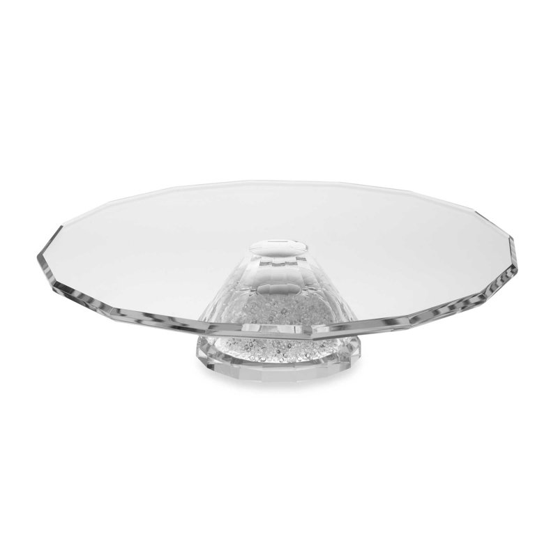 Mangum Cake Stand, Clear