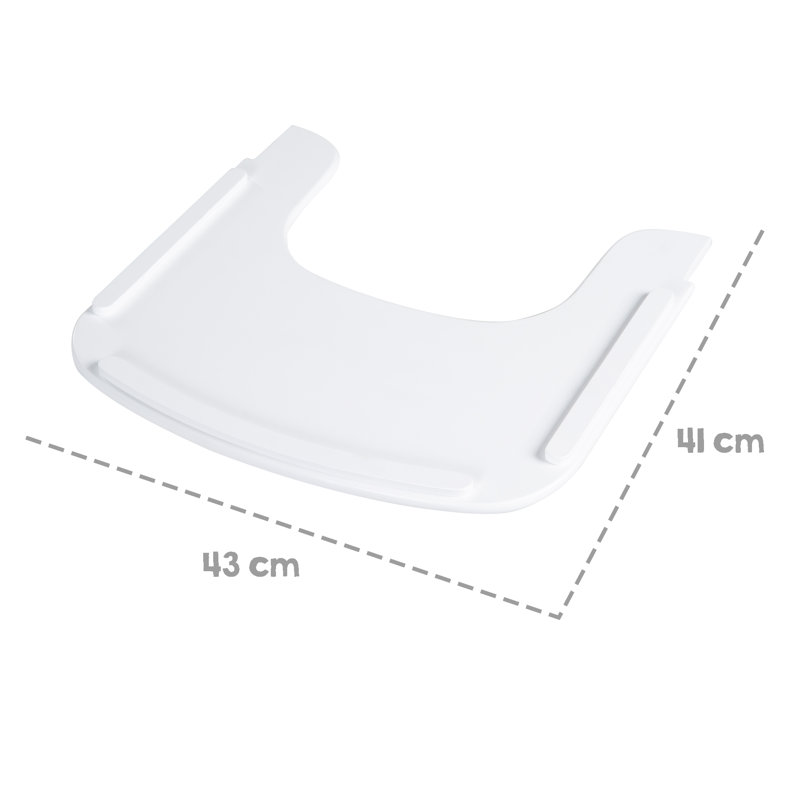 Hook-On High Chair, White
