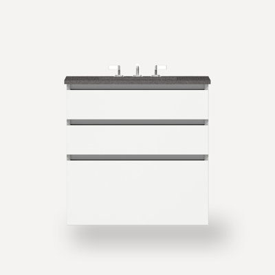 Cartesian Vanity 30" W (3 Drawers)