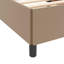  Structure de lit avec matelas cappuccino en similicuir 47,2 po x 78,7 po-193378339-193378328