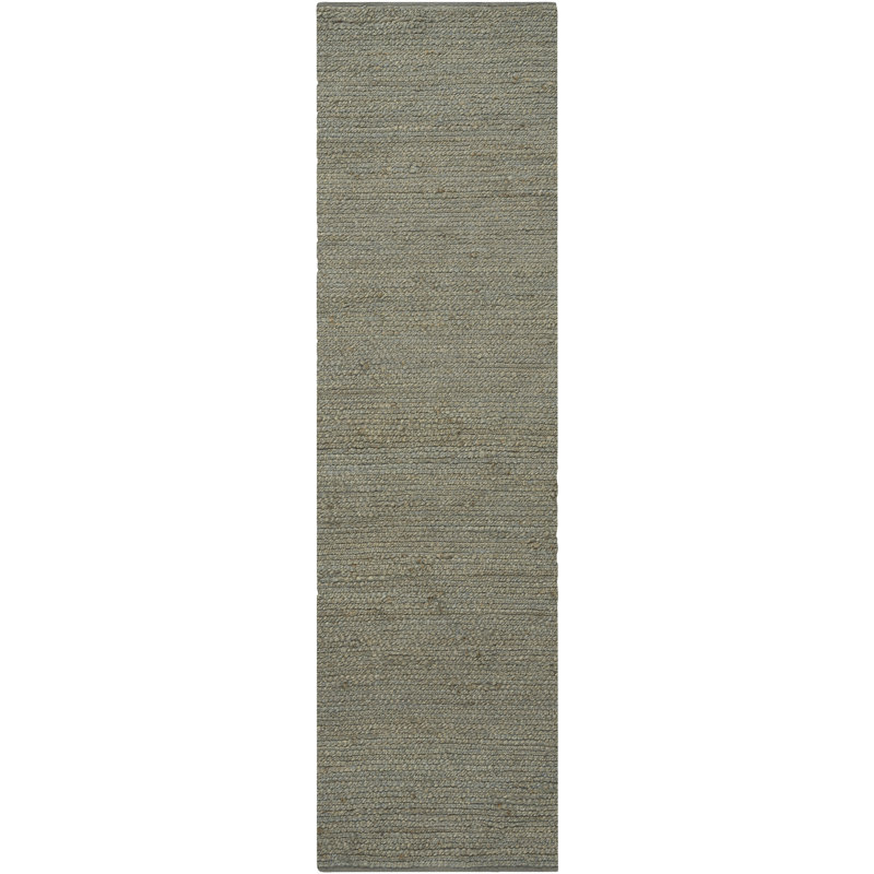  Tapis intérieur sauge en jute naturel 2 pi 3 po x 8 pi, Sauge, Tapis de couloir 2 pi 3 po x 8 pi