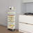 Kitchen Rotating Storage Basket Cart-1978866401
