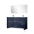Lafarre 60 in W x 20 in D Double Bath Vanity Mirror and Gun Metal Faucet Set-104785322-113113418