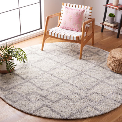 Tapis ivoire / gris Blagota